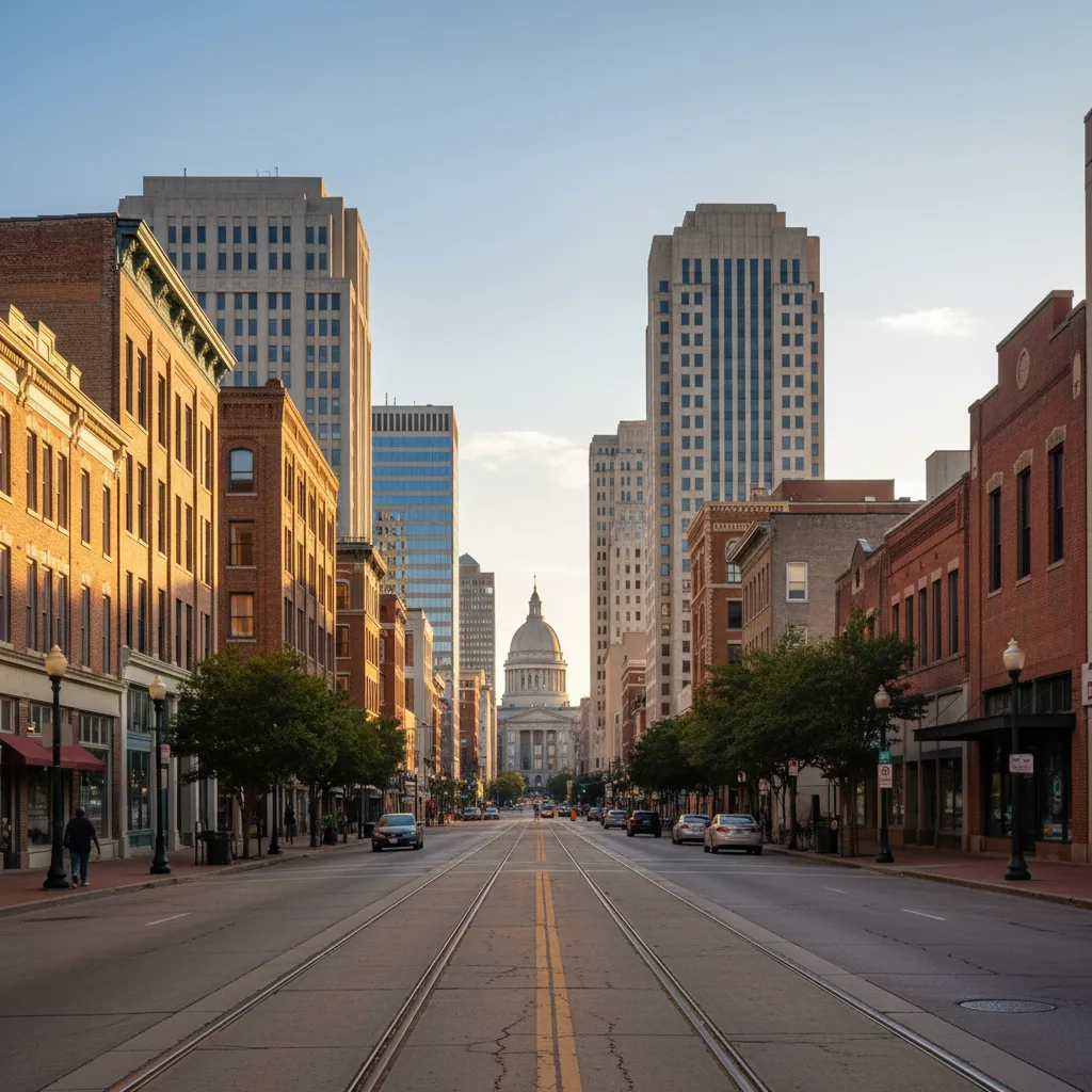 Jackson, MS business district